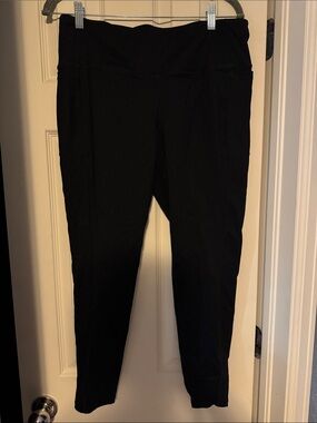 torrid Black Ponte Leggings with Side Pockets